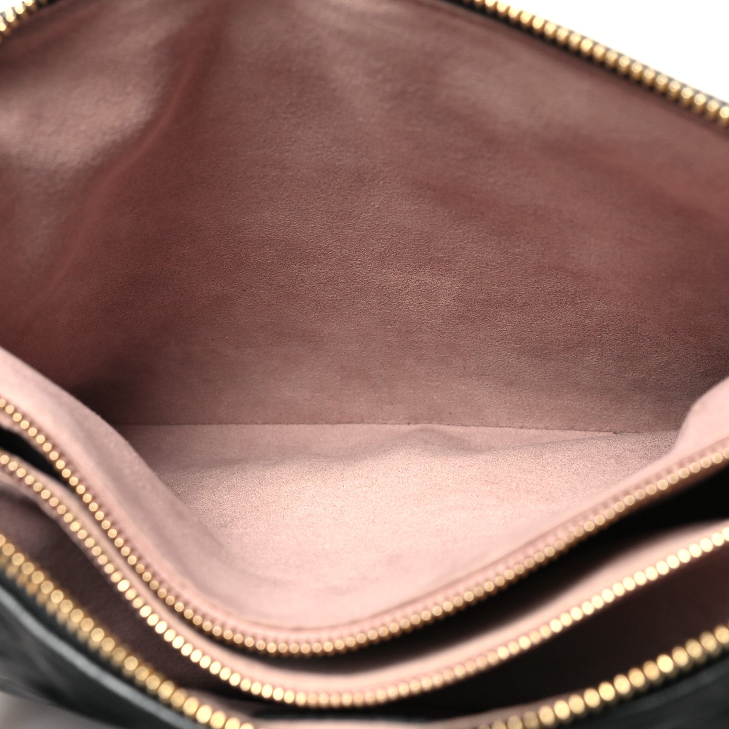 Louis Vuitton Lambskin Embossed Monogram Coussin PM Black 5 of 11