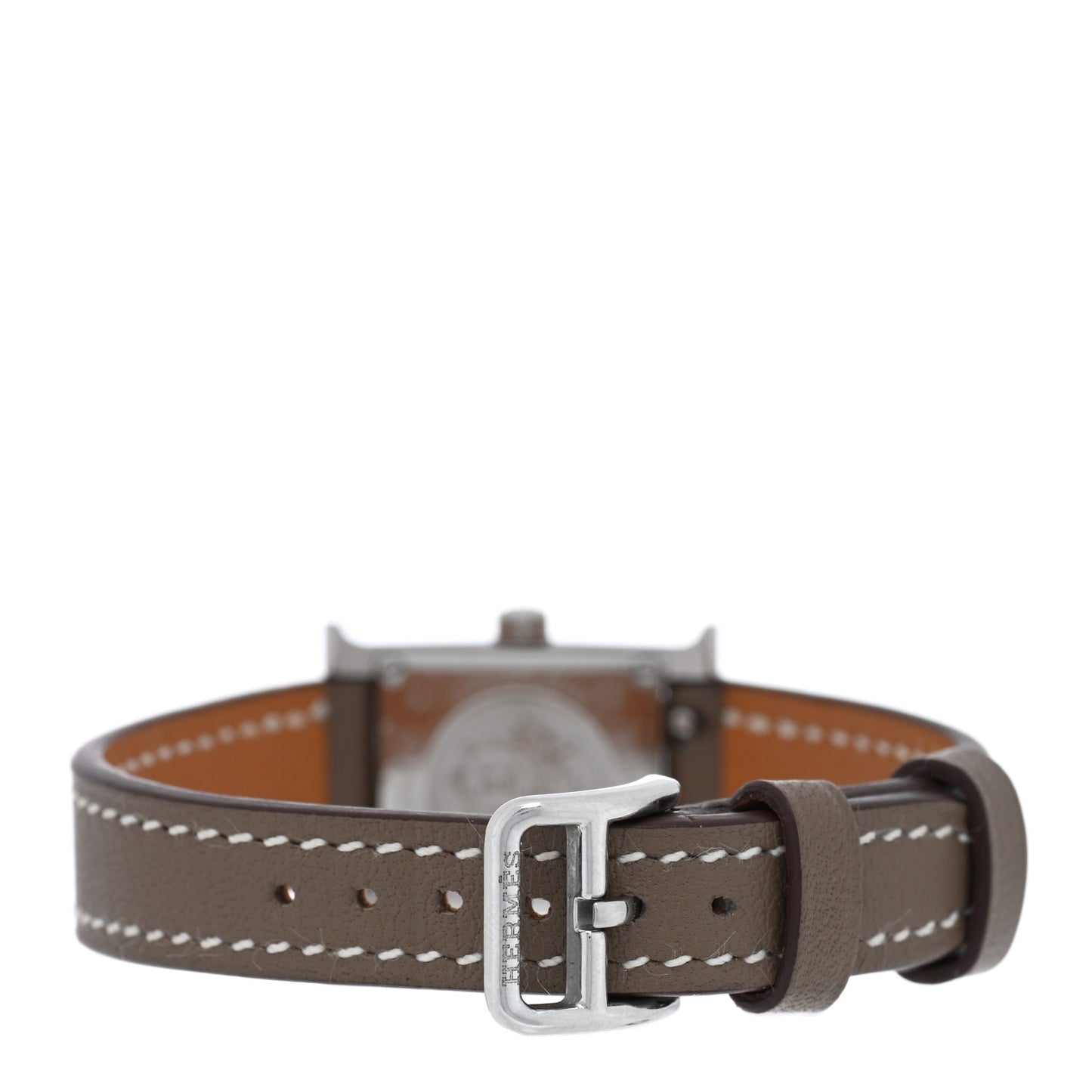 Stainless Steel Swift 17.2mm Heure H Hour Watch Etoupe