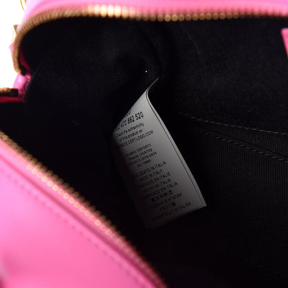 Versace Nappa Quilted Icon Bowler Pink 9 of 9