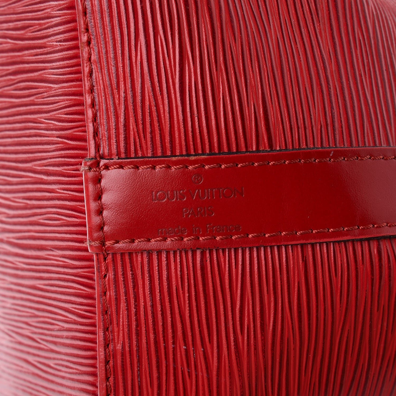 Louis Vuitton Epi Petit Noe Castillan Red 6 of 12