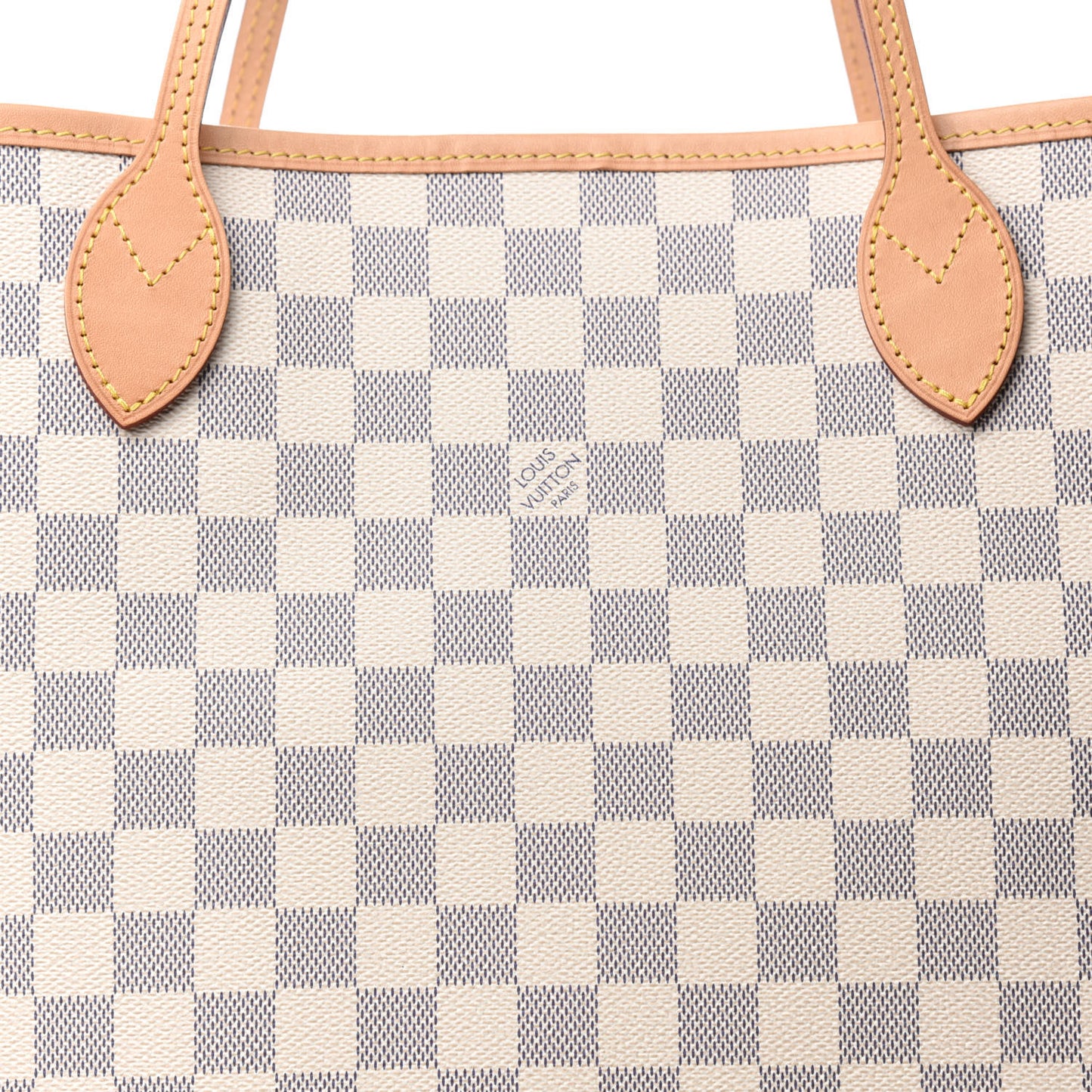 Damier Azur Neo Neverfull MM Rose Ballerine
