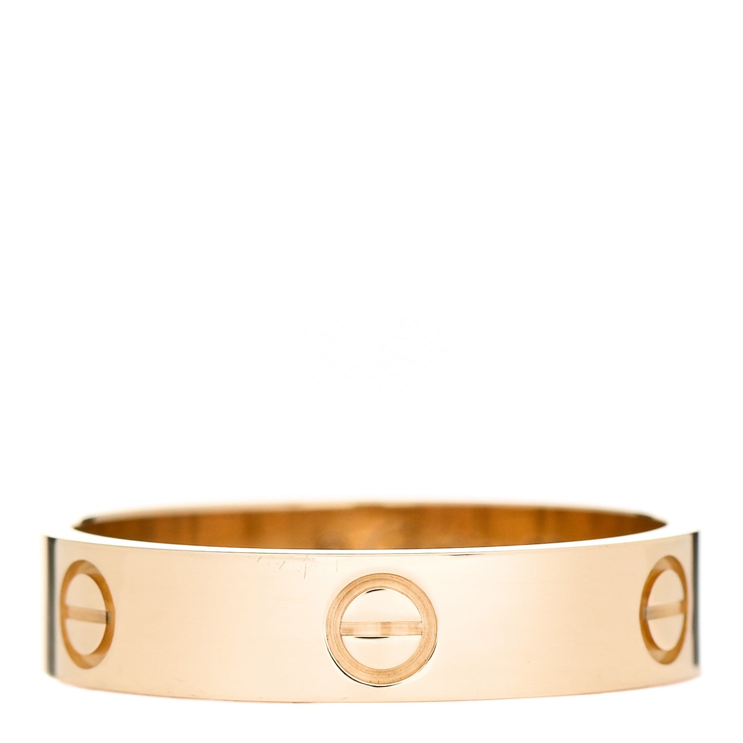 18K Yellow Gold 5.5mm LOVE Band Ring 69 12.75