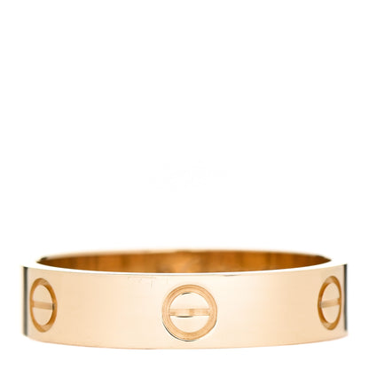 Cartier 18K Yellow Gold 5.5mm LOVE Band Ring 69 12.75 1 of 4