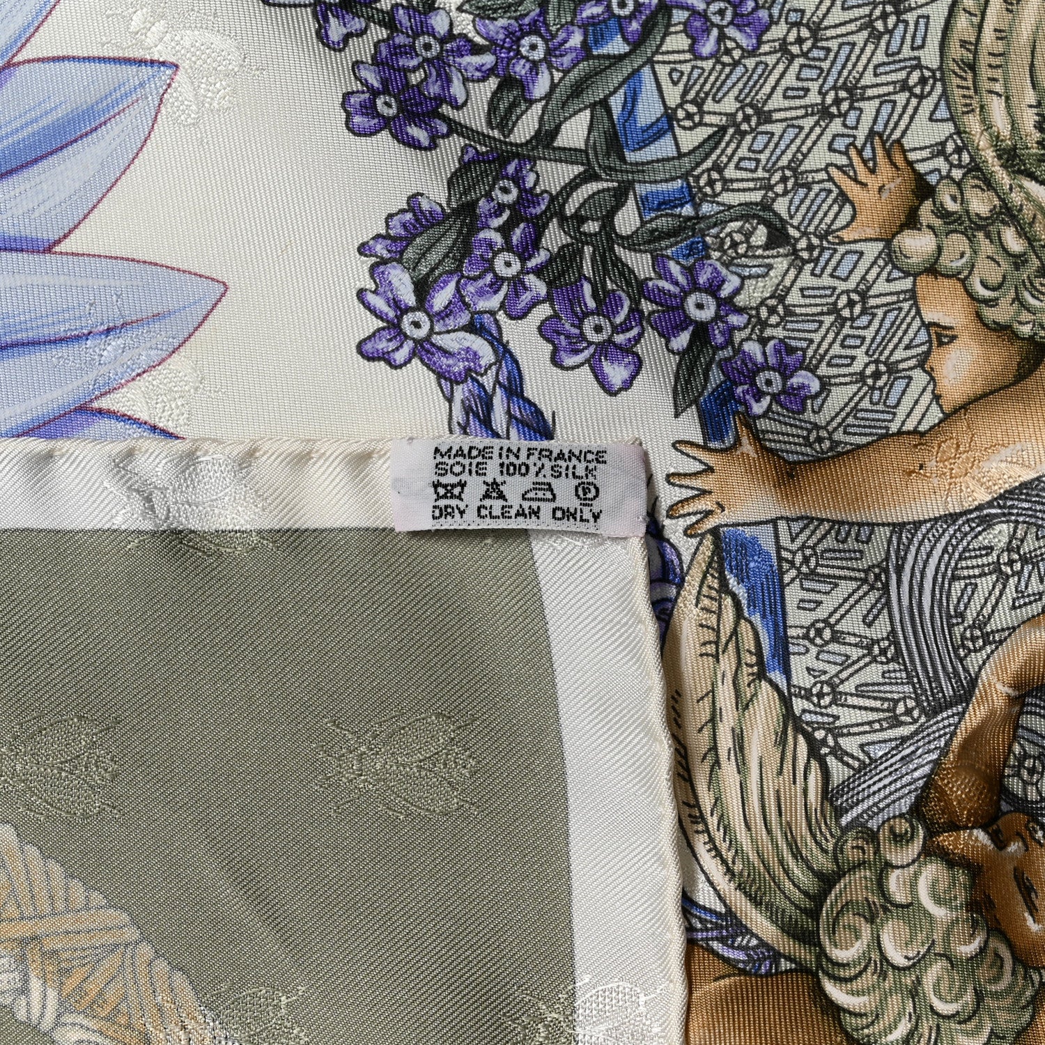 Hermes Silk Le J'Aime Scarf 90 3 of 3