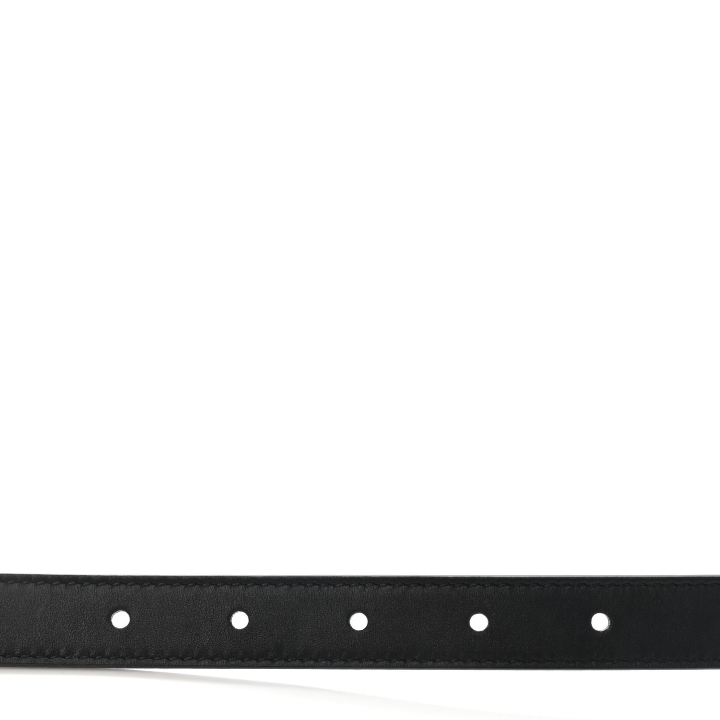 Calfskin Double G 20mm Belt 80 32 Black