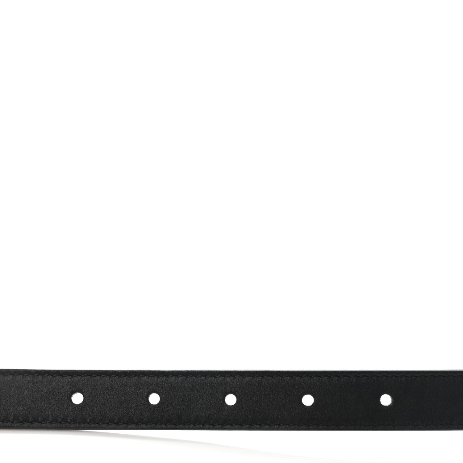 Gucci Calfskin Double G 20mm Belt 80 32 Black 4 of 7