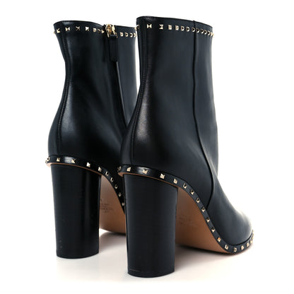 Valentino Garavani Nappa Soul Rockstud 90mm Ankle Boots 40 Black 5 of 10