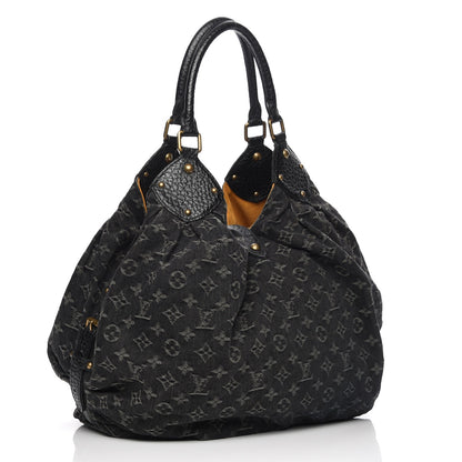 Louis Vuitton Denim Mahina XL Black 3 of 11