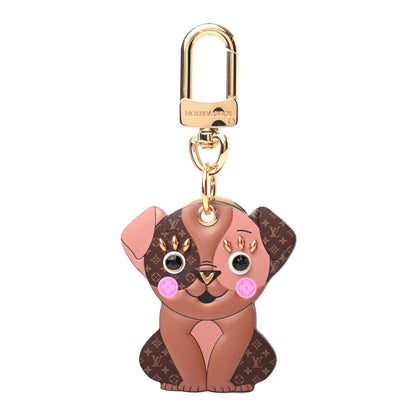Louis Vuitton Monogram Puppy Bag Charm Key Holder 1 of 5