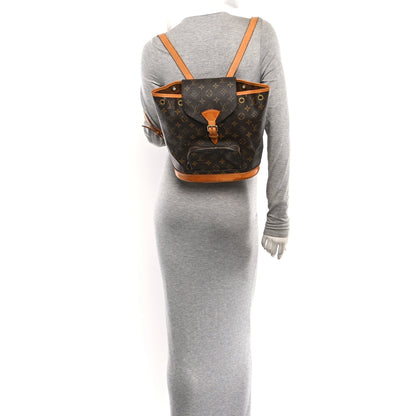 Louis Vuitton Monogram Montsouris MM Backpack 2 of 9