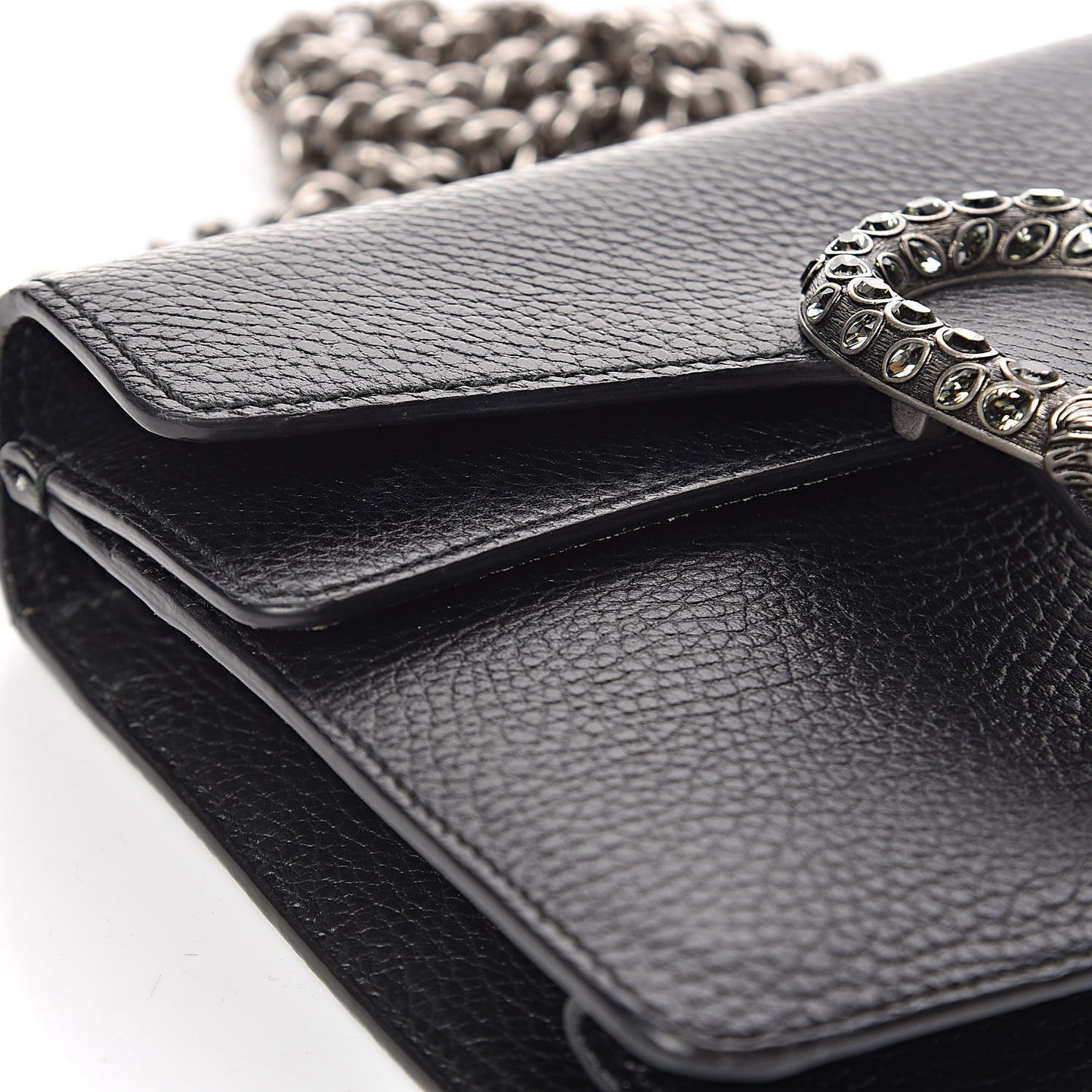 Calfskin Mini Dionysus Shoulder Bag Black