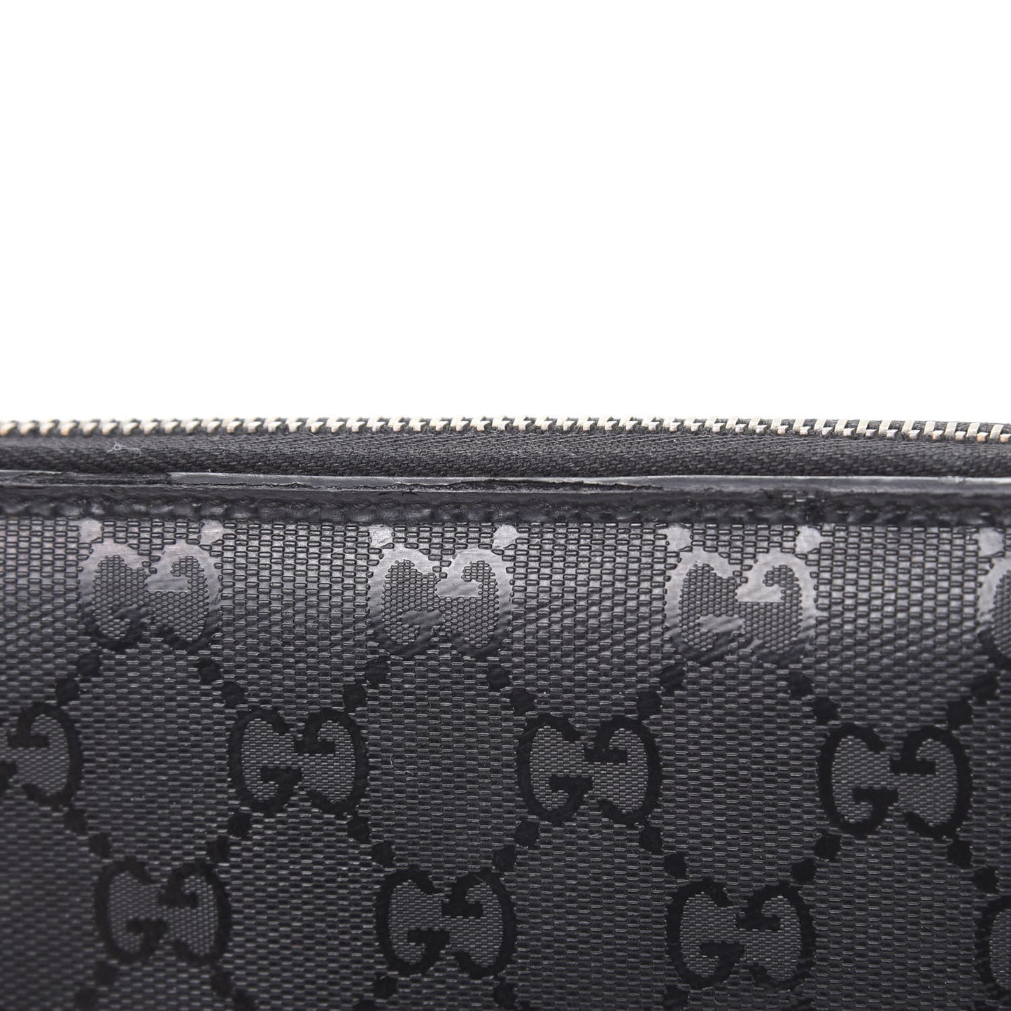 Imprime Monogram GG Pierce Zip Around Wallet Black