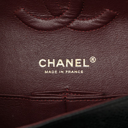 Chanel Caviar Quilted Medium Double Flap Black 6 of 16