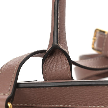Mulberry Small Classic Grain Mini Zipped Bayswater Dark Blush 11 of 11