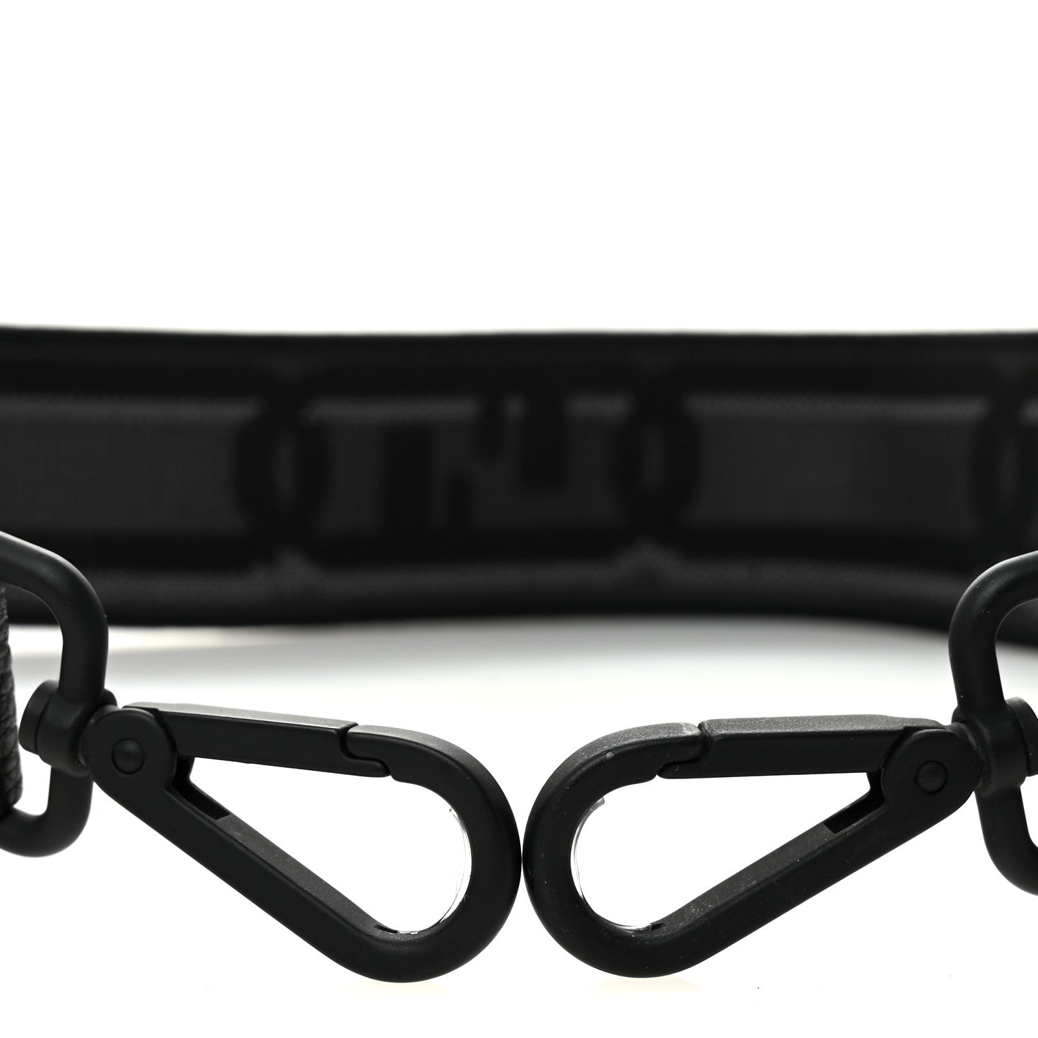 Fendi Jacquard Cuoio Romano Selleria O'Lock Strap You Black 3 of 3