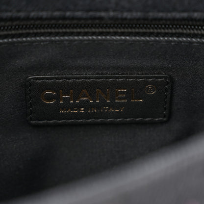 Chanel Denim Quilted Denim Mood Mini Rectangular Flap Black Multicolor 6 of 11