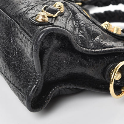 Balenciaga Agneau Giant 12 Gold Hardware Mini City Black 10 of 10