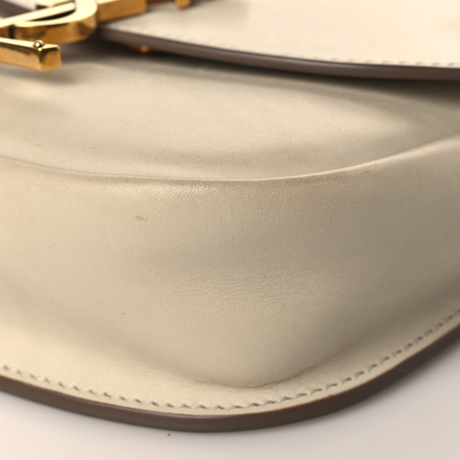 Saint Laurent Smooth Calfskin Small Kaia Satchel Latte 11 of 11