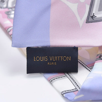 Louis Vuitton Silk Monogram Escale Confidential Bandeau Pink 2 of 4