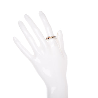 Bulgari 18K White Gold Citrine B.Zero1 One-Band Ring 52 6 2 of 4