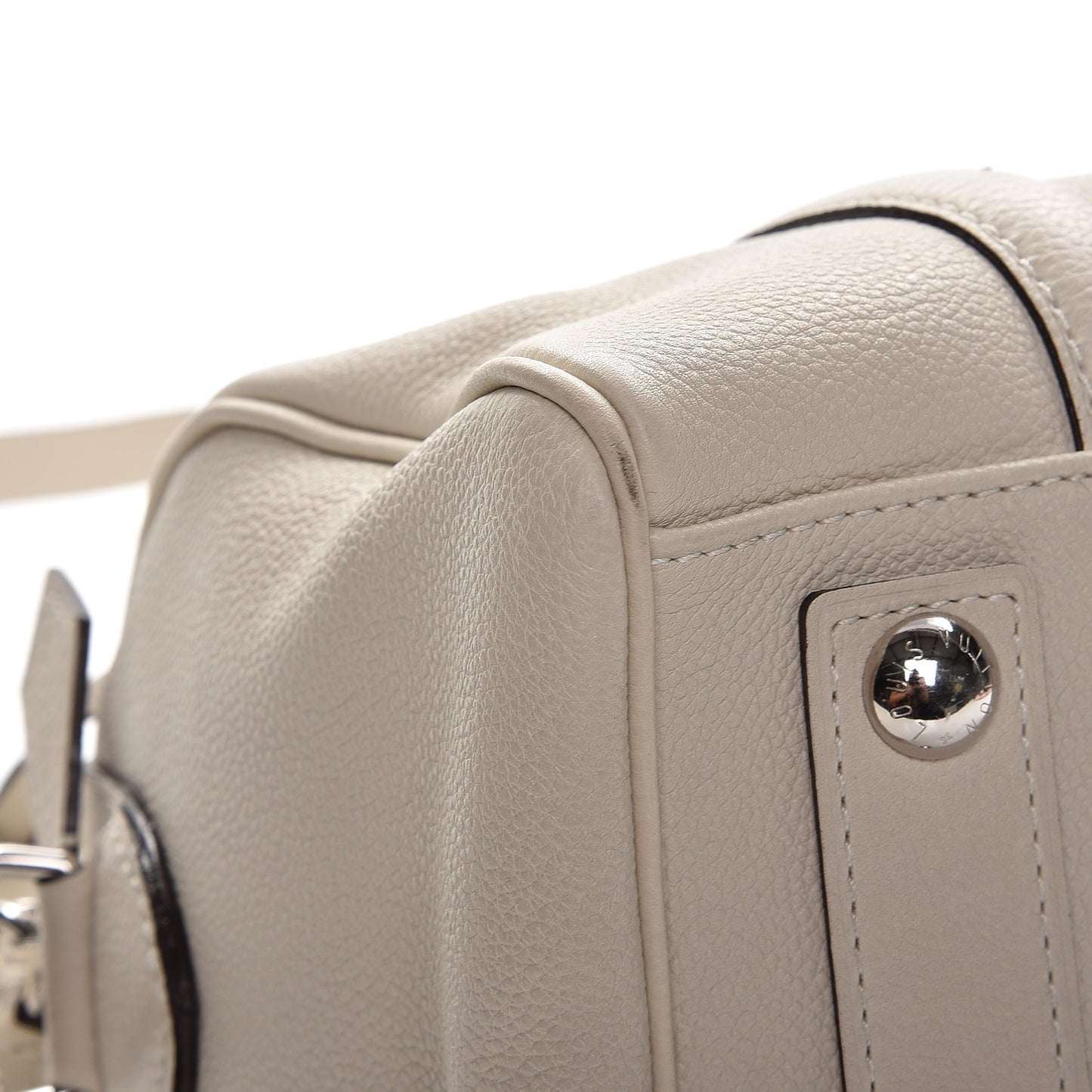 Veau Cachemire SC Bag BB Blanc Casse