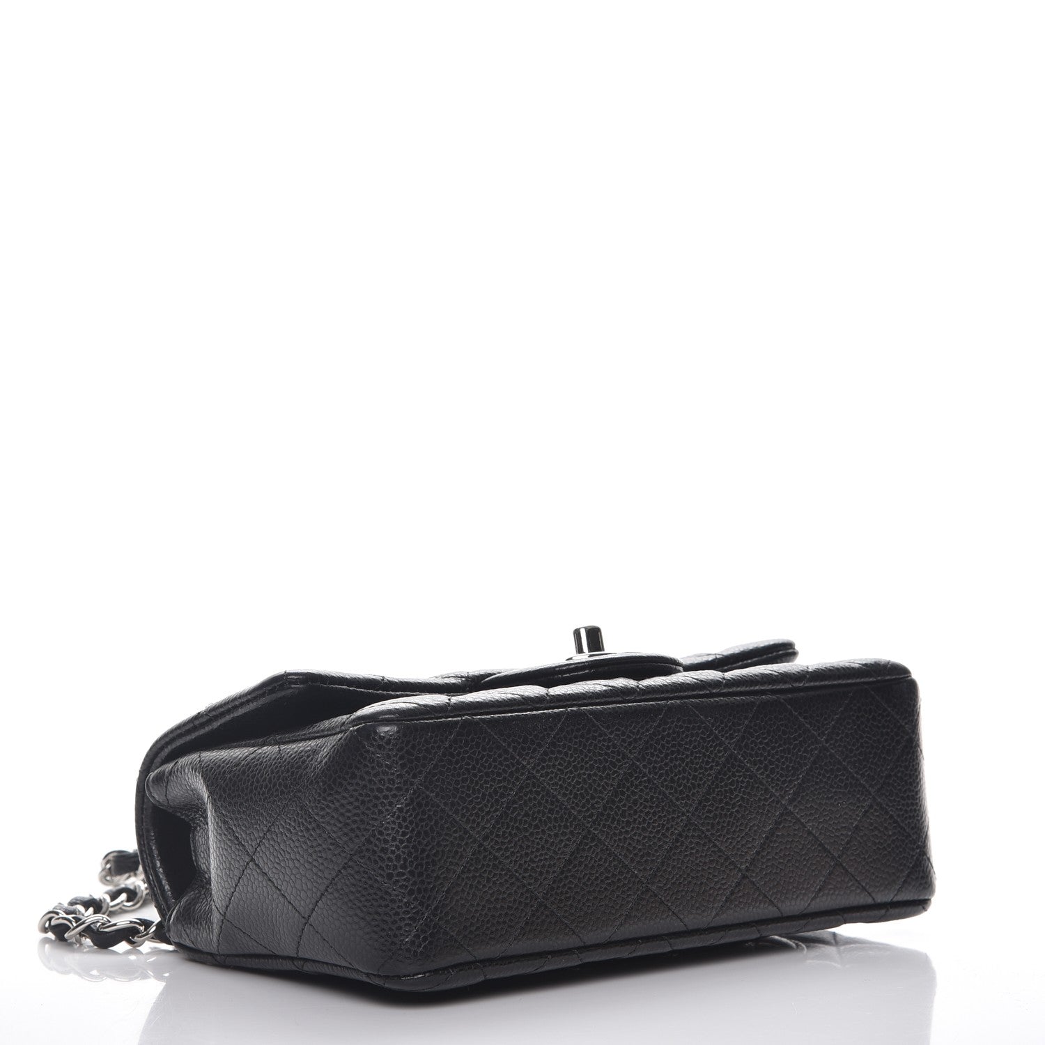 Chanel Caviar Quilted Mini Rectangular Flap Black 4 of 7