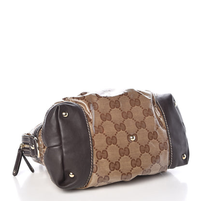 Gucci Crystal Monogram Medium Mix Dark Brown 4 of 11