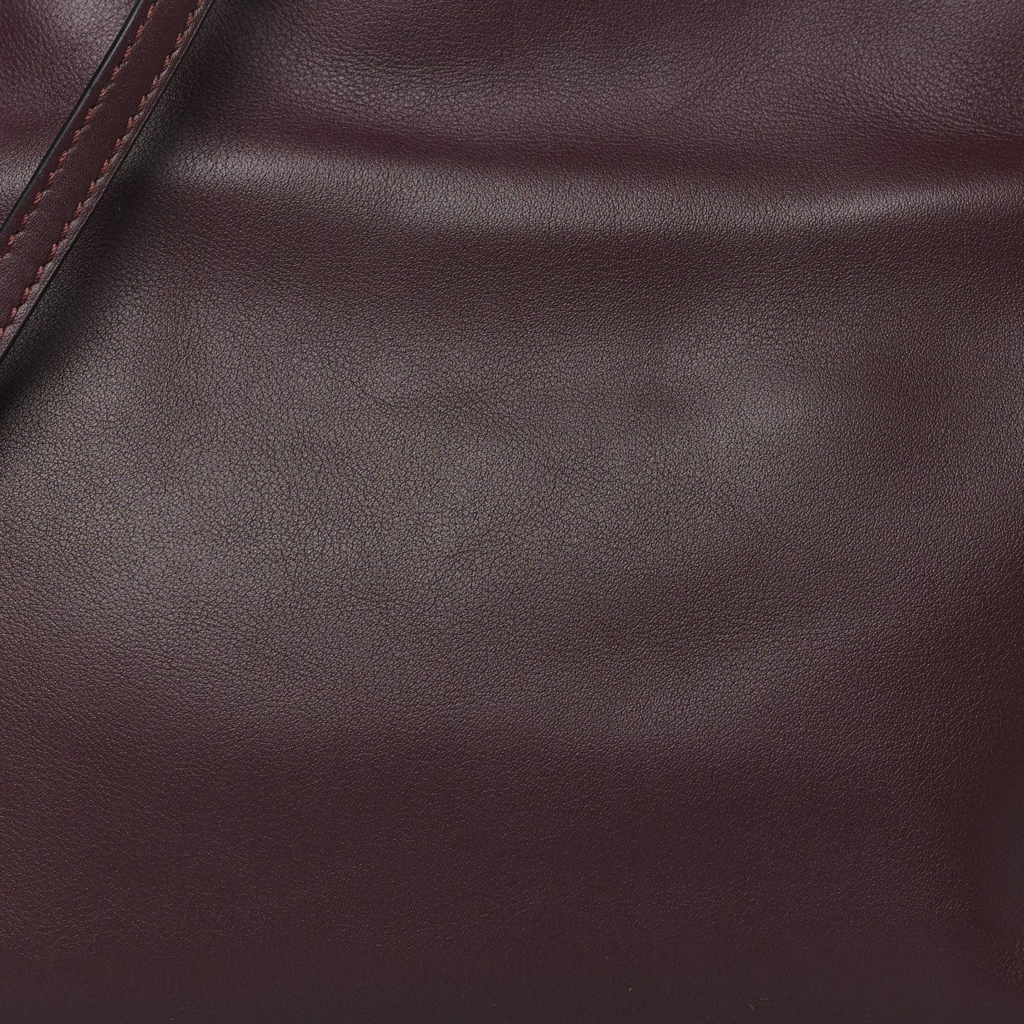 Calfskin Mini Flamenco Knot Clutch Prune