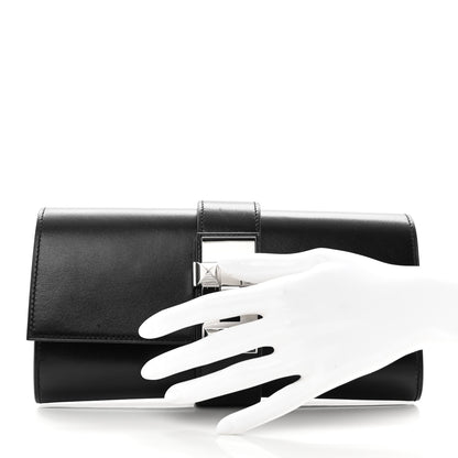 Hermes Box Medor 23 Clutch Black 2 of 8