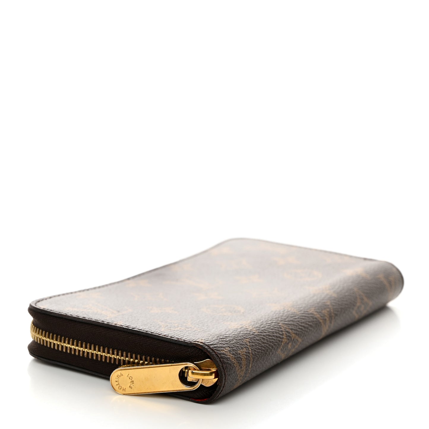 Monogram Zippy Wallet Coquelicot