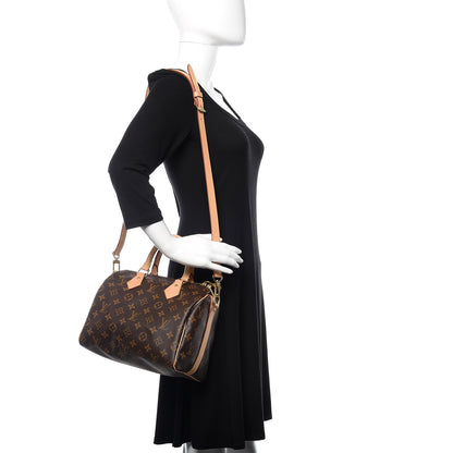 Louis Vuitton Monogram Speedy Bandouliere 25 2 of 11
