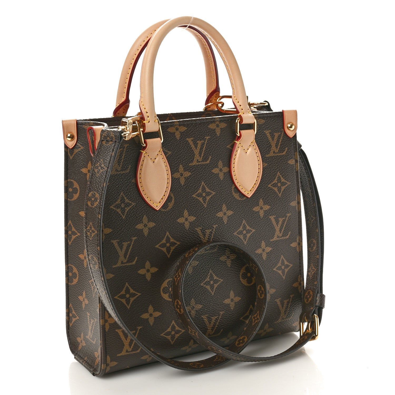 Louis Vuitton Monogram Sac Plat BB 3 of 9