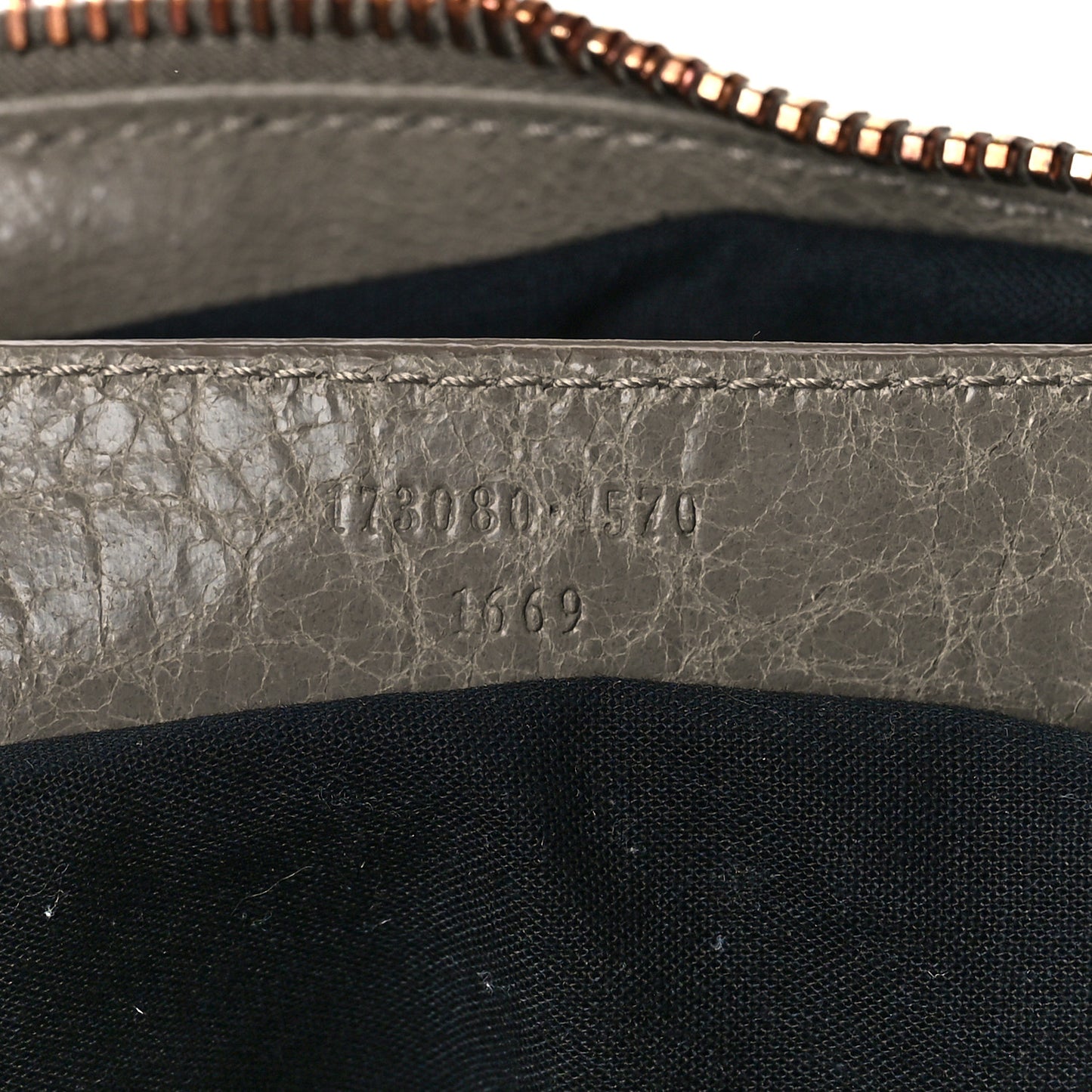 Agneau Giant 21 Rose Gold Hardware Work Papyrus