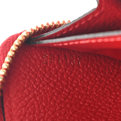 Louis Vuitton Empreinte Clemence Wallet Cherry 7 of 8