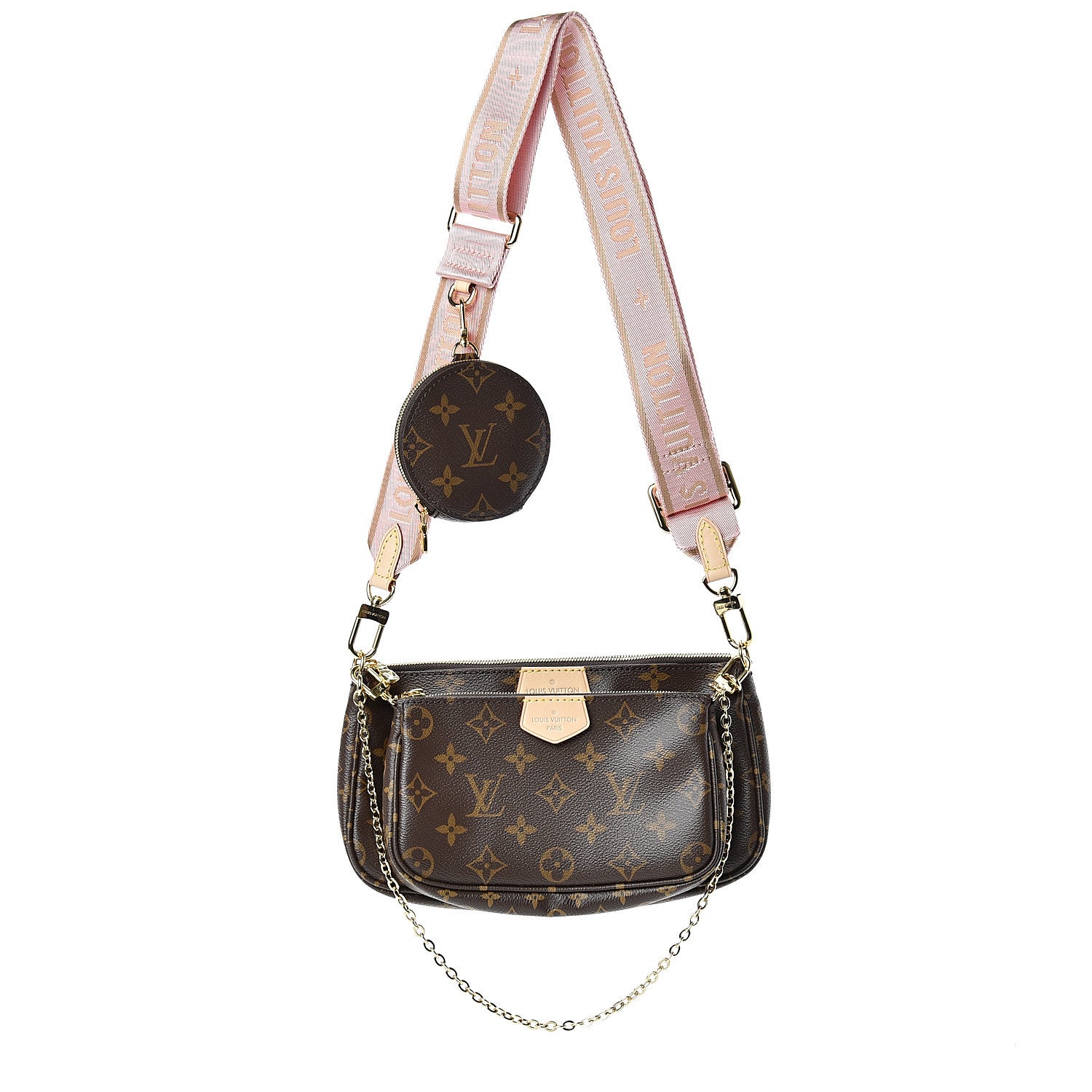 Louis Vuitton Monogram Multi Pochette Accessories Rose Clair 1 of 12