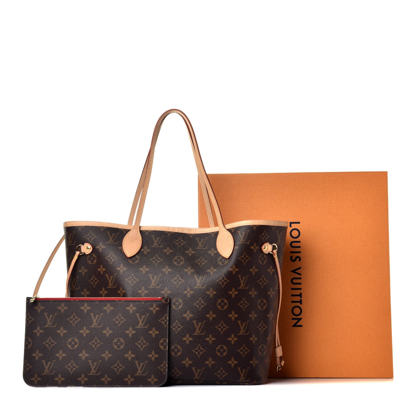 Monogram Neo Neverfull MM Cherry