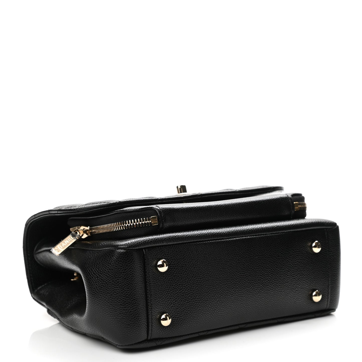 Caviar Quilted Medium Business Affinity Flap Black