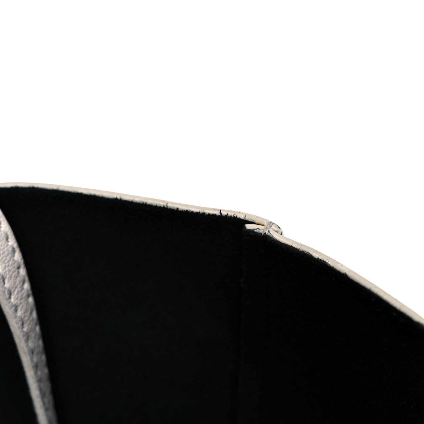 Calfskin Large Shopping Tote Porcellana