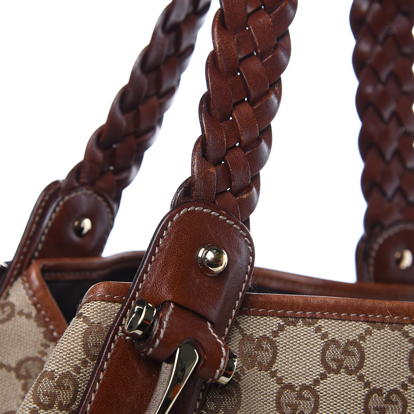 Monogram Medium Pelham Shoulder Bag Brown