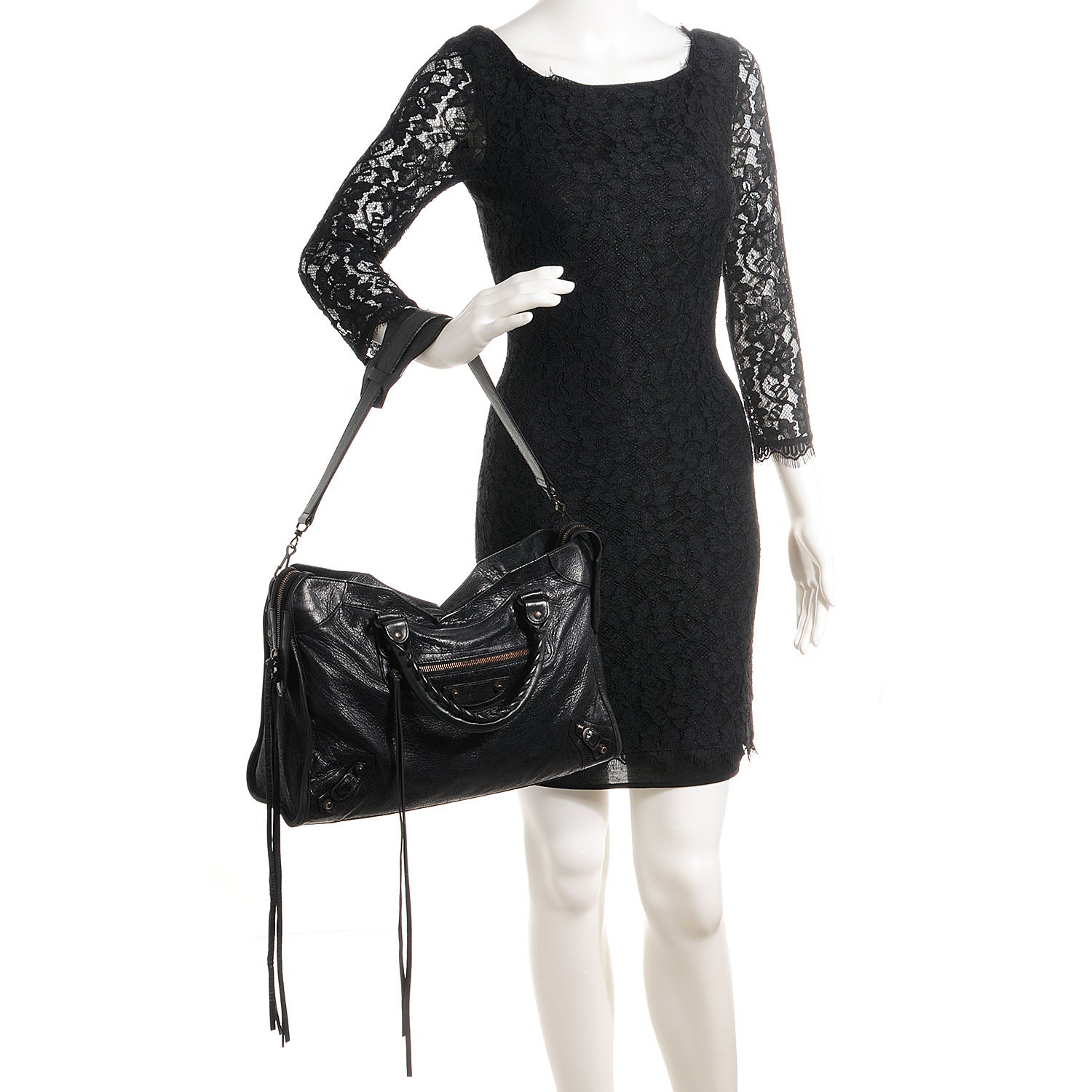 Balenciaga Agneau Classic Hardware City Black 2 of 12