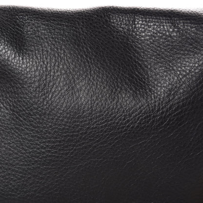 Fendi Vitello Flamingo Fendista Pouchette Crossbody Black 8 of 8