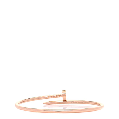 Cartier 18K Pink Gold Small Juste Un Clou Bracelet 16 3 of 7
