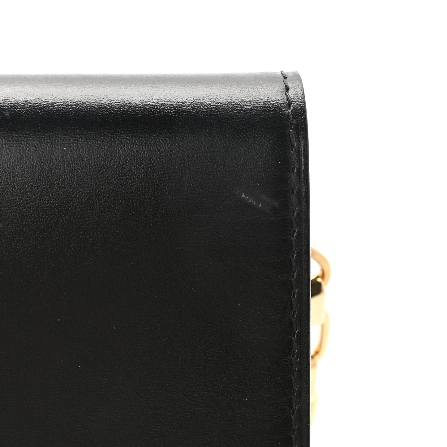Calfskin Chain Louise MM Black