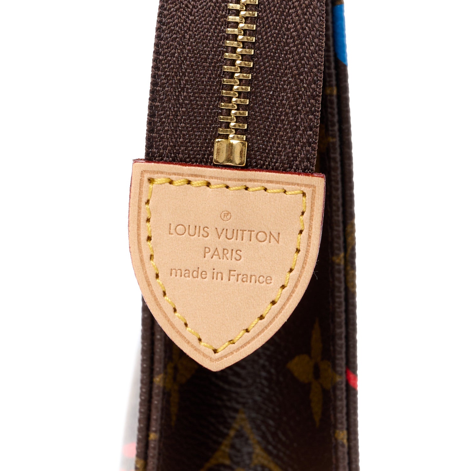 Louis Vuitton Monogram Jungle Dots Toiletry Pouch 26 Coquelicot Denim 7 of 11