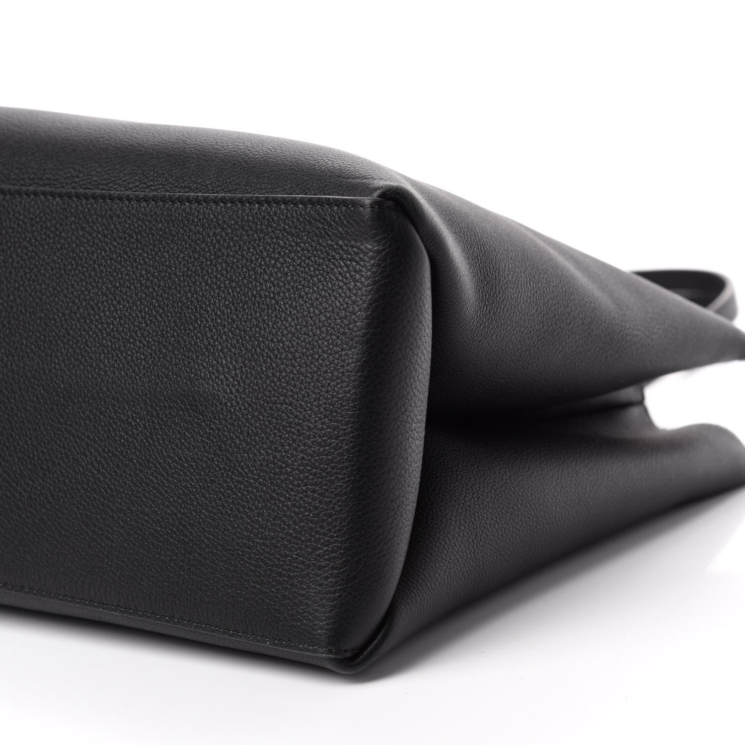 Louis Vuitton Grained Calfskin Lockme Shopper Black 7 of 12