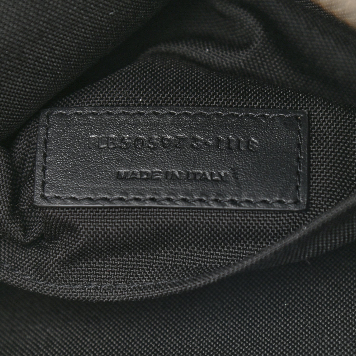 Saint Laurent Calfskin City Belt Bag Black 7 of 9