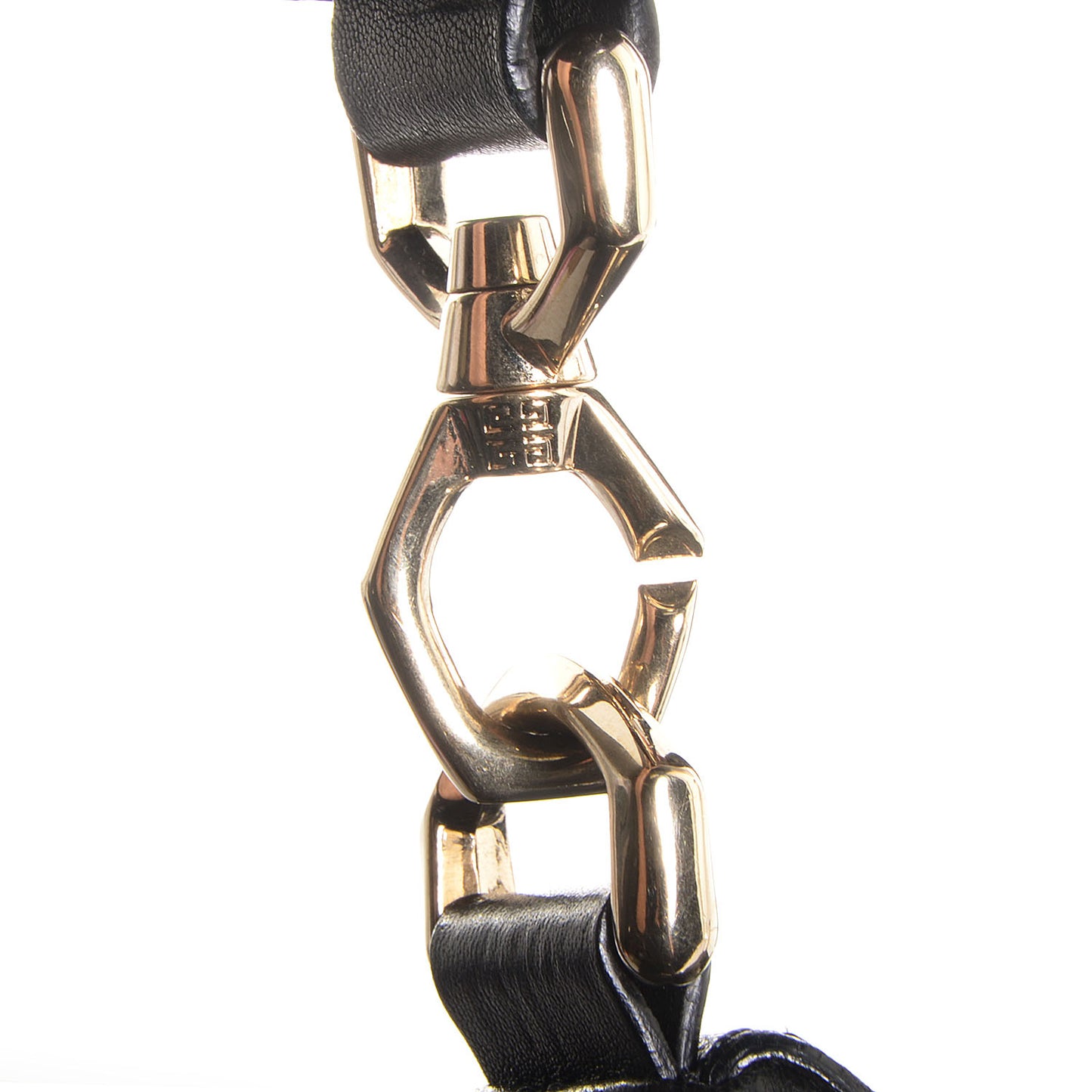 Lambskin Studded Medium Nightingale Black