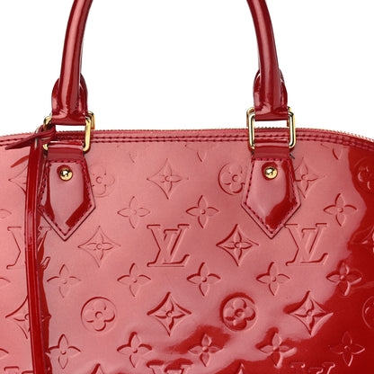 Louis Vuitton Vernis Alma GM Pomme D'Amour 8 of 13