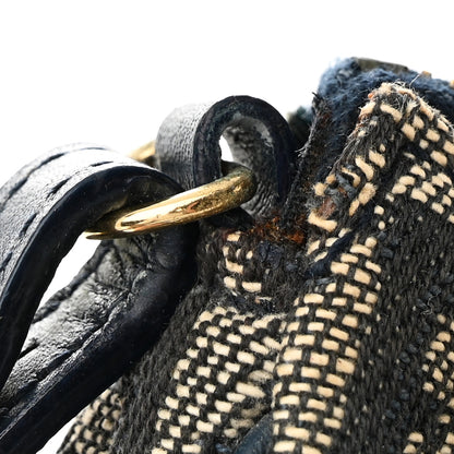 Christian Dior Monogram Mini Saddle Pochette Navy 12 of 12