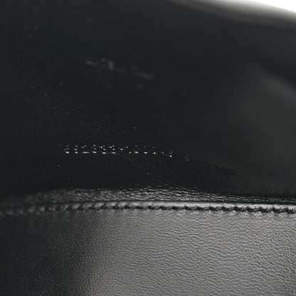 Balenciaga Shiny Box Calfskin Hourglass Top Handle Bag XS Black 7 of 11